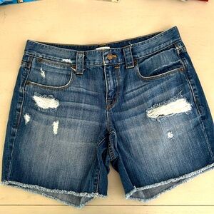 J Crew women’s denim shorts.